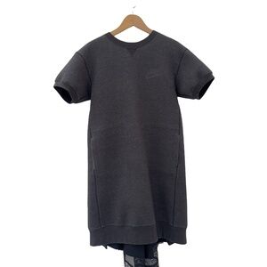 Nike x Sacai Tech Fleece Dress - Dk Htr Grey - Small